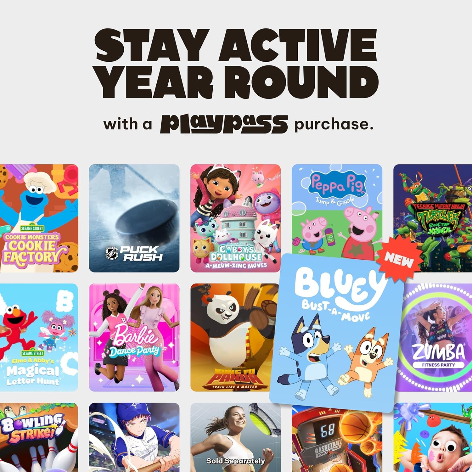 Playground - the Active Play System for Kids & Families Where Indoor Physical Activity Meets Interactive Family Fun and Is Great for Gaming Nights, Parties and Playdates